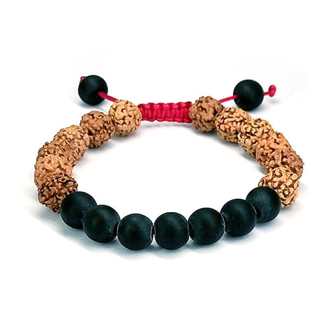 Rudraksha and Shaligram Bracelets