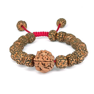 Products 5 Mukhi Nepali Rudraksha Bracelets with Cutting Beads