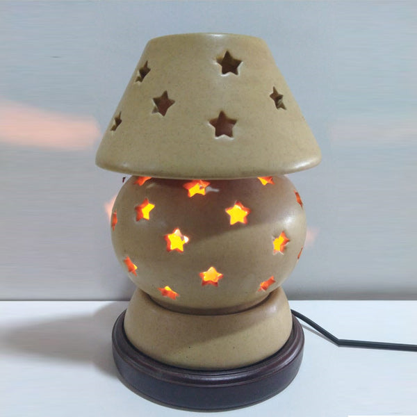 Star Design Ceramic Diffuser With Electric Dimmer