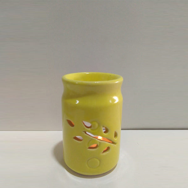 Yellow ceramic Candle Diffuser DTDF-0012