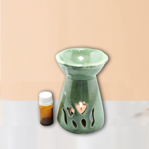 Green ceramic Candle Diffuser DTDF-0017