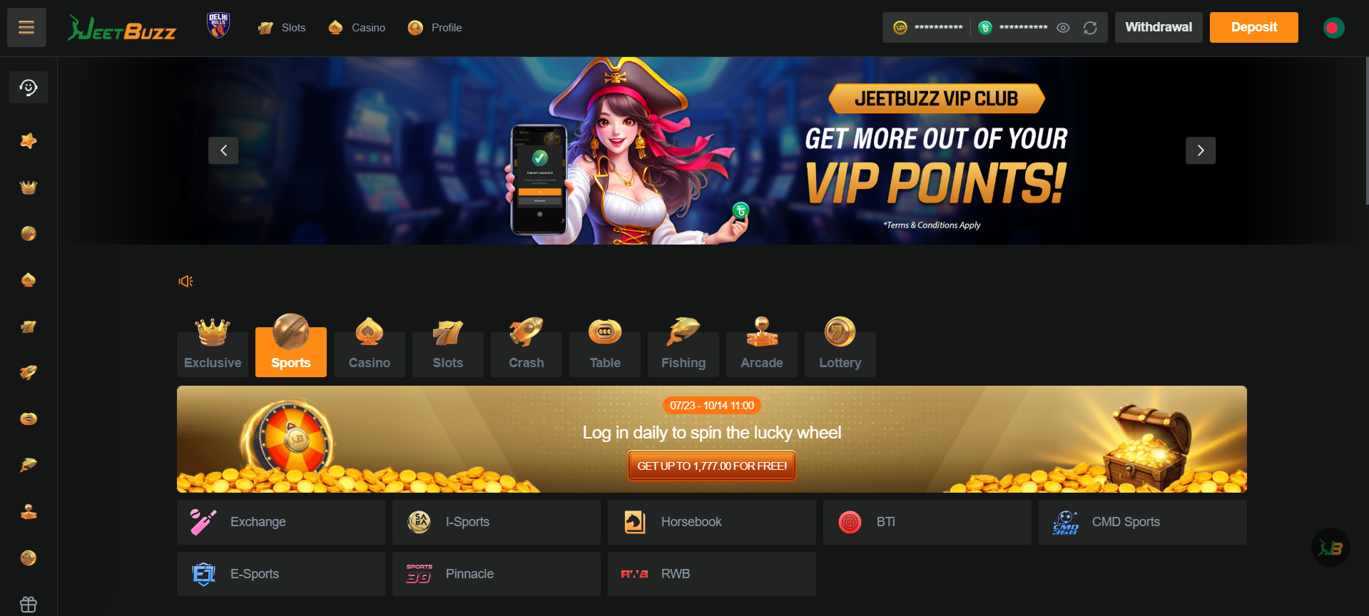 Official JeetBuzz Bangladesh main site for betting and casino players